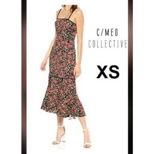 C/MEO Collective Black Rose Dress